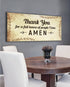Thank you for Love - Christian Signs for Home