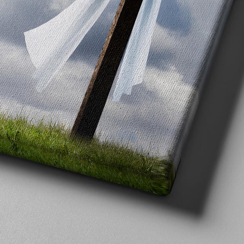 The Breeze #4 As for Me and My House We will Serve the Lord Wall Art