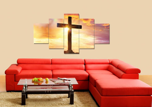 The Bright Cross #39 Wall Art
