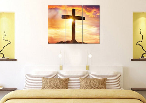 The Bright Cross #39 Wall Art