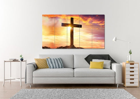 The Bright Cross #39 Wall Art