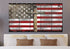 The Cross #2 American Flag Patriotic Wall Art
