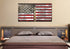 The Cross #2 American Flag Patriotic Wall Art