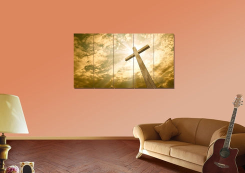 The Cross Facing God's Love #1 Canvas