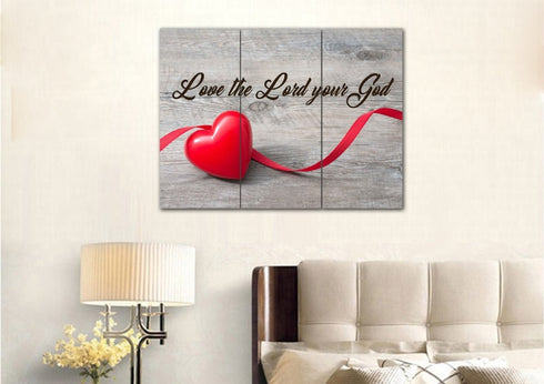 The Ribbon #2 Love the Lord your God Wall Art