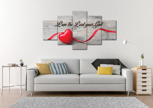 The Ribbon #2 Love the Lord your God Wall Art
