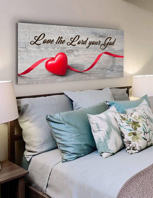 The Ribbon #2 Love the Lord your God Wall Art