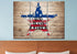 The Star #1 American Flag Patriotic Wall Art
