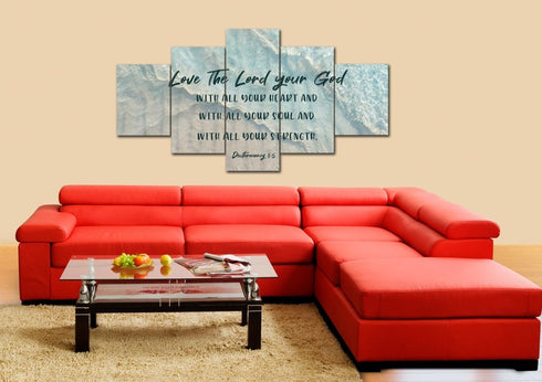 The Tide #10 Love the Lord your God Wall Art