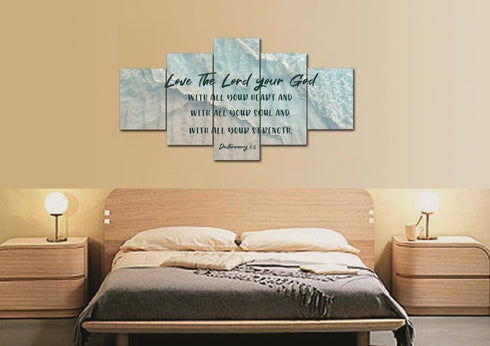 The Tide #10 Love the Lord your God Wall Art