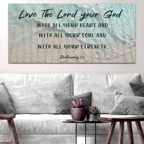 The Tide #10 Love the Lord your God Wall Art