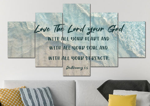 The Tide #10 Love the Lord your God Wall Art