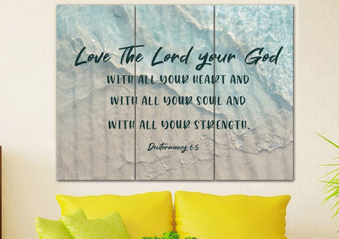 The Tide #10 Love the Lord your God Wall Art