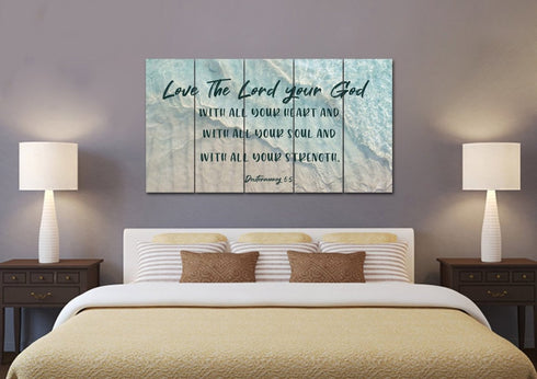The Tide #10 Love the Lord your God Wall Art