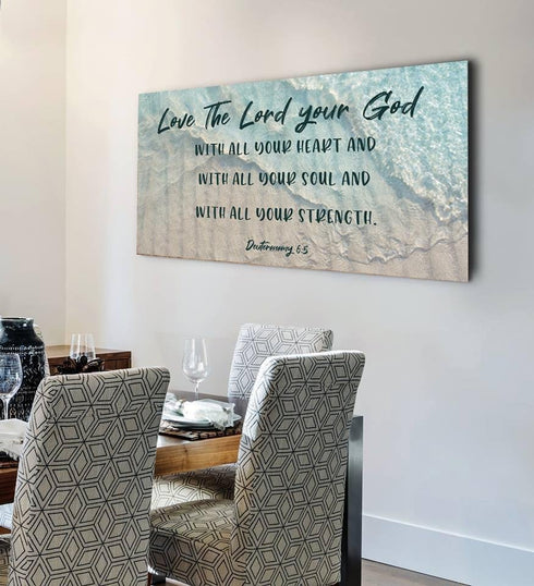 The Tide #10 Love the Lord your God Wall Art