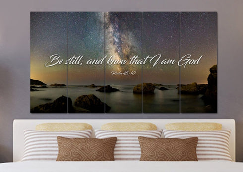 The Universe #14 Be Still Wall Art