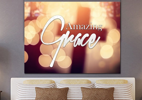 Transparent #7 Amazing Grace Wall Art & Decor