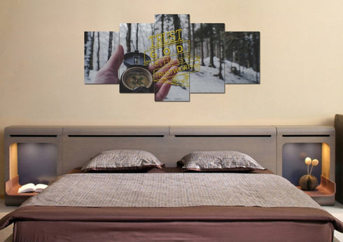 Trust God He is Trustworthy Wall Art Canvas Print
