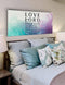 Vapor #9 Love the Lord your God Wall Art