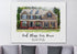 Watercolored House Portrait - Personalized Canvas #7