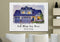 Watercolored House Portrait - Personalized Canvas #7