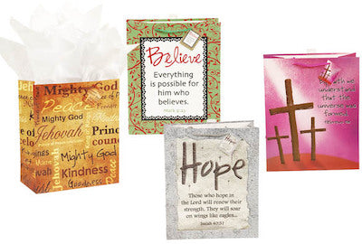 Christian christmas sales gift bags