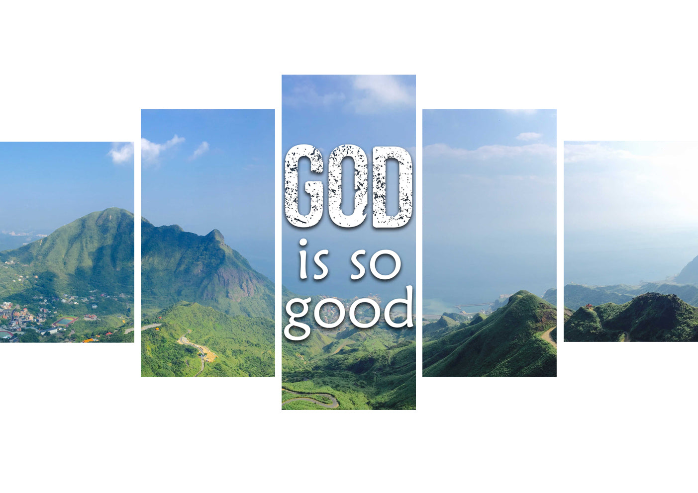 God is Good Wall Art Canvas Print – Christian Walls