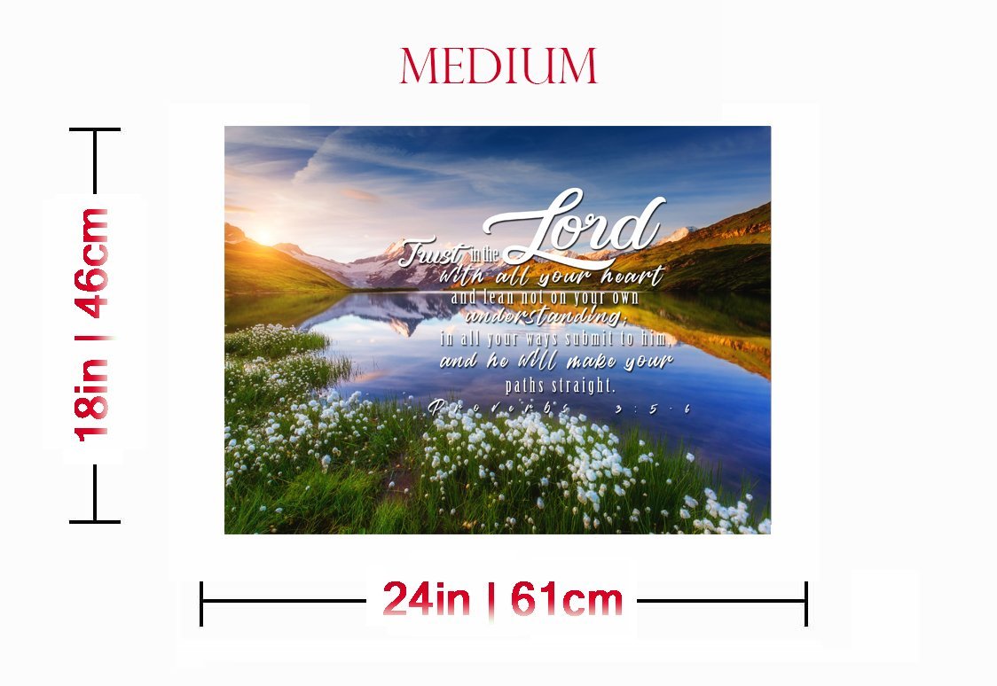 Scripture Mini Canvas Christian Wall Art & Decor: Bible Verse & Scripture Canvas Prints ...