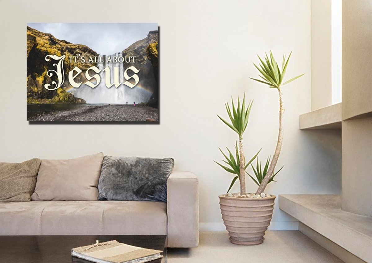 Buy Motivational & Inspirational Quotes Wall Art Canvas (Bible Quotes) – Christian Walls