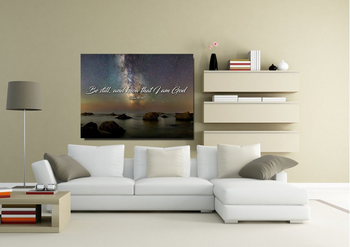 Buy Psalm 46:10 Be Still & Know I am God Wall Art | USA Made ...